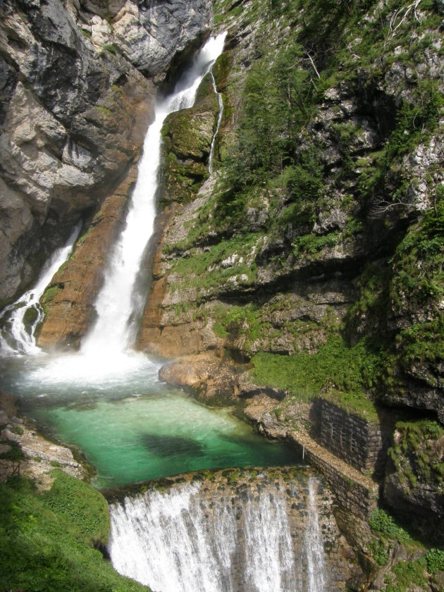 Fall at lake Bohinj