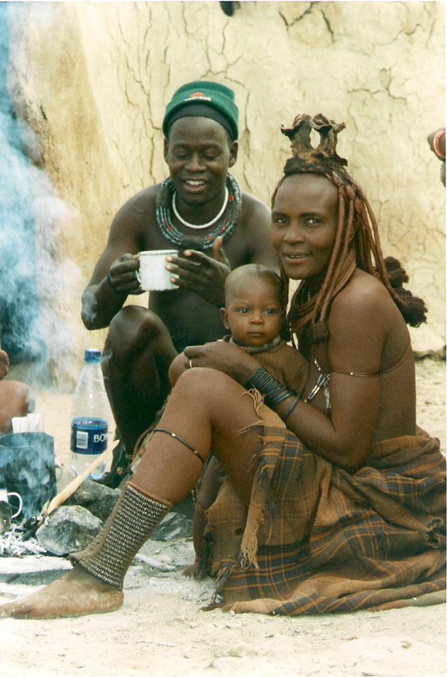 Familie Himba