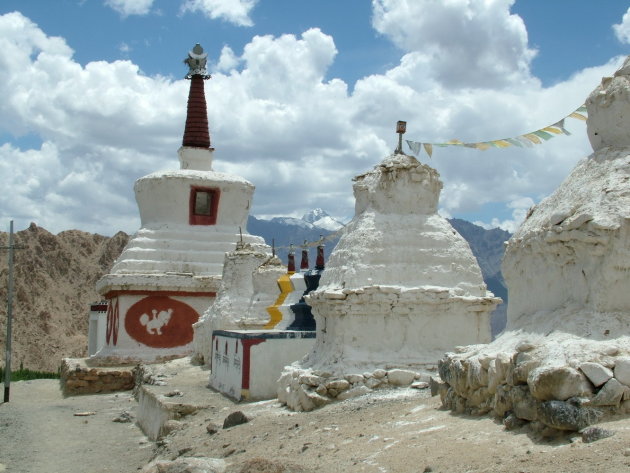 Stupa's bij Phyang