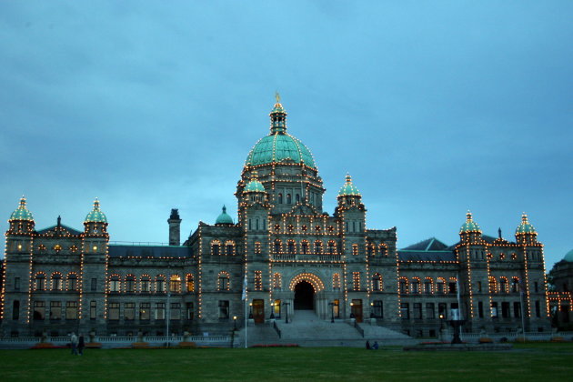 Parliament at sunset