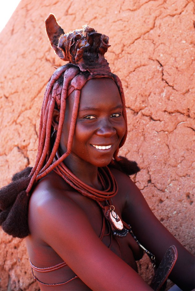 Himba vrouw