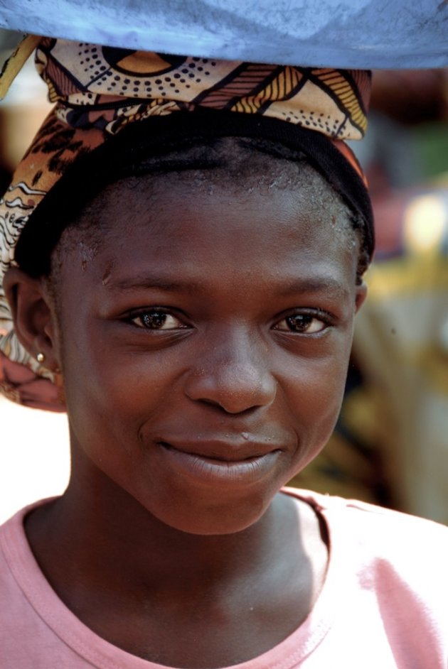 Girl at Oba Market