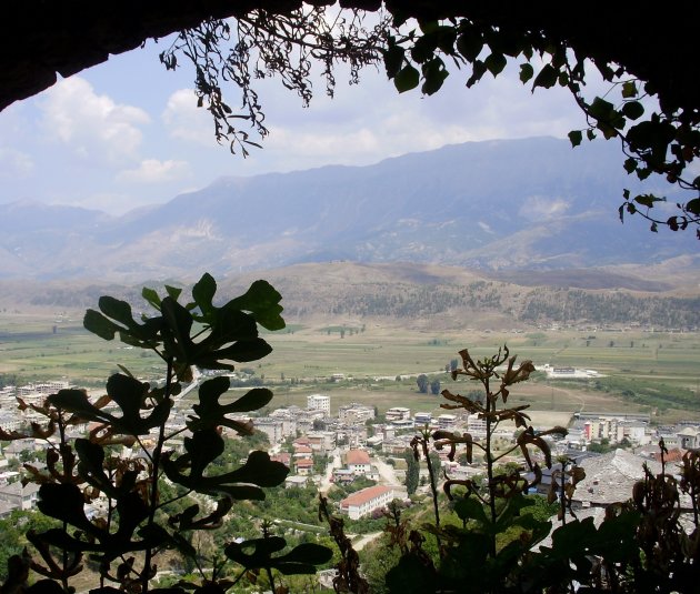 De vallei bij Gjirokaster