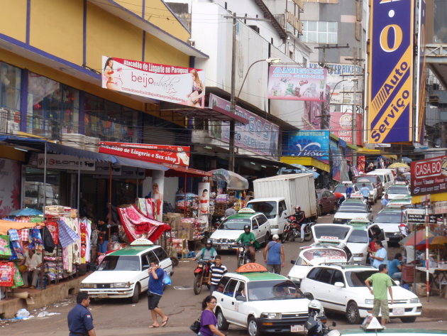 Verkeerschaos in Paraguay