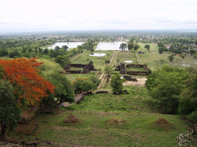 view from Wat Phu