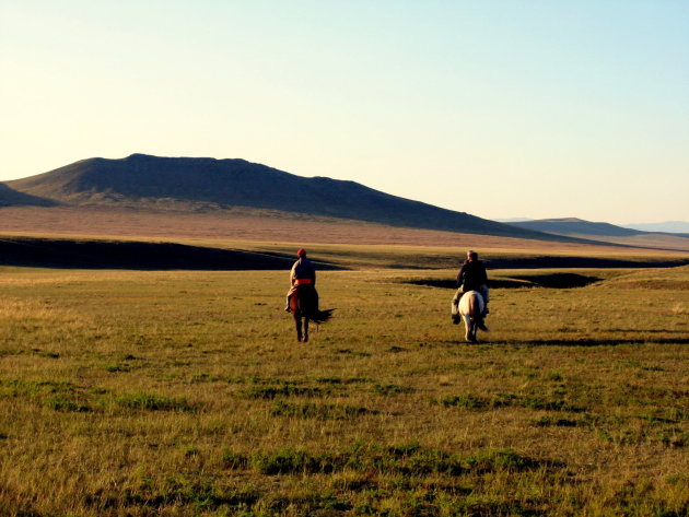 Paardrijden in Hustai National park