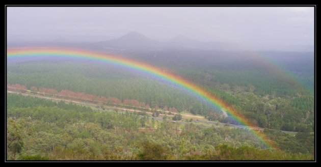 Glasshouse rainbow