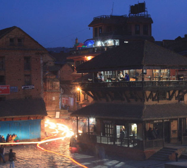 Bhaktapur by night