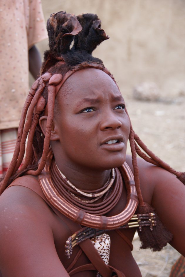 Himba vrouw