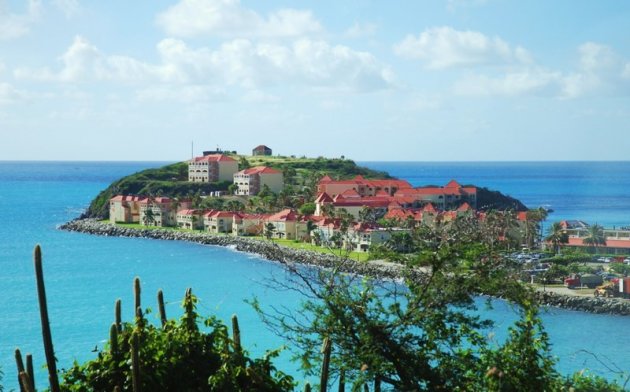 SCHIEREILAND OP SINT MAARTEN.