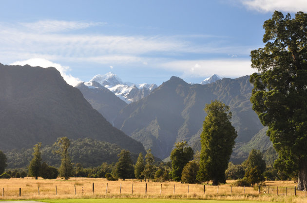 Mount Cook en Mount Tasman