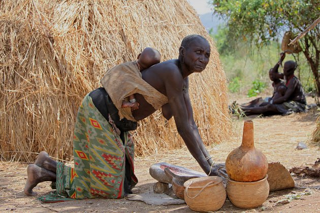 Graining injera