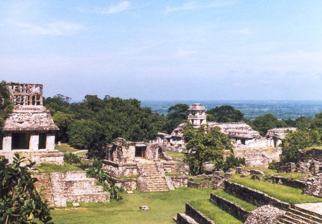 Overzicht archeologische zone Palengue