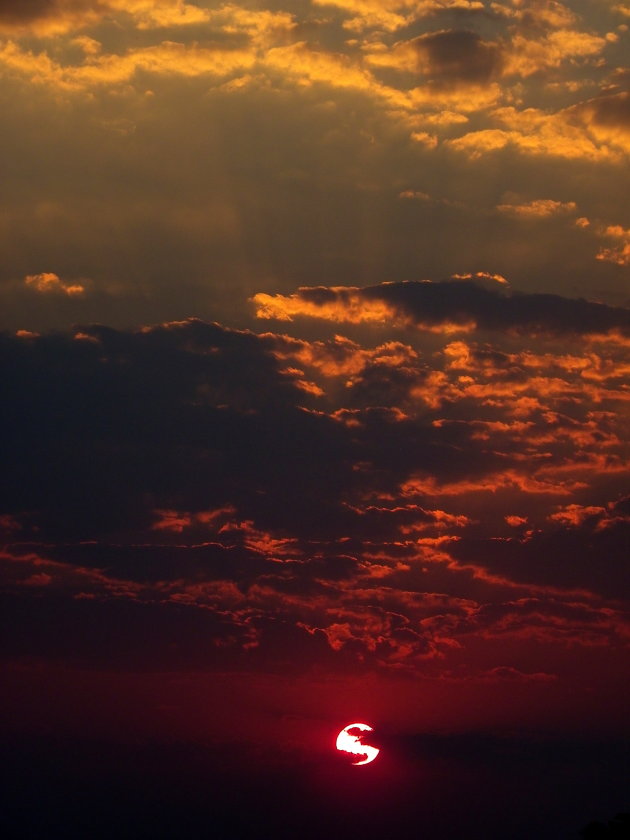 Sunrise in Okavango