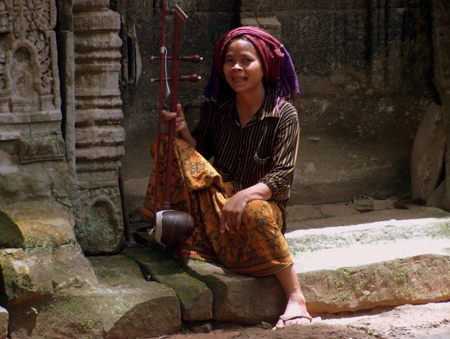 muziek in Angkor Wat