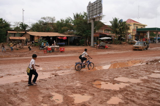 Dorpje Cambodja