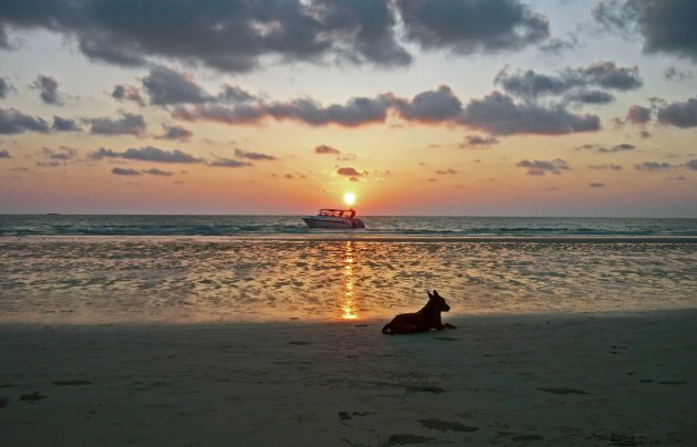 Tropisch stranden Thailand.