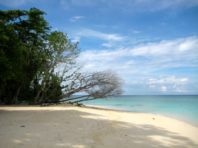 Aan land op Sipadan, Sipadan Marine Park, Sabah, Borneo