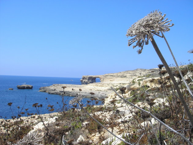 The Azure window, Gozo