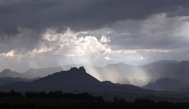 Drakensberg tussen de buien