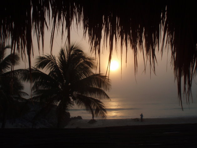 Zonsopkomst in Tulum