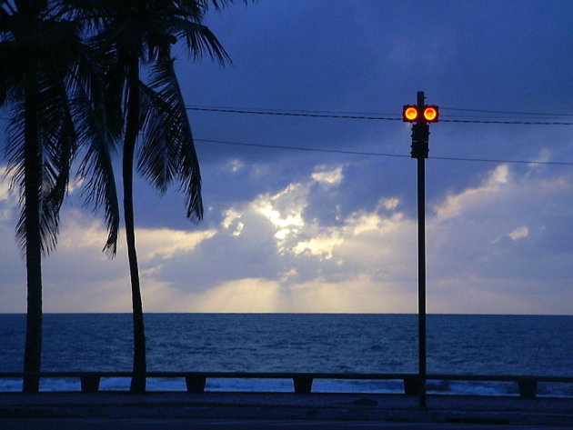 Recife Praia Boa Viagem Zonsopkomst