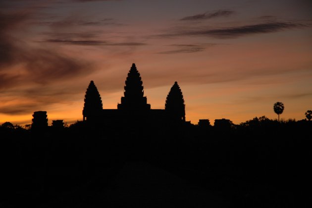 Zonsopgang bij Angkor Wat