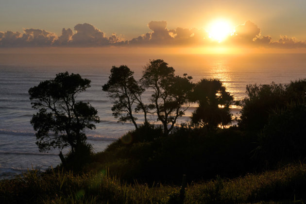 Stradbroke Island 's ochtends vroeg