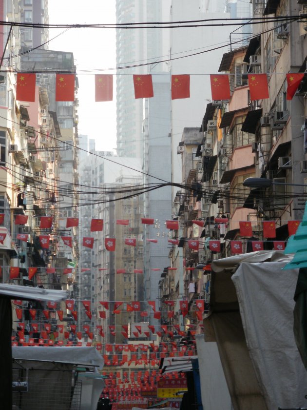 ''Nachtmarkt'' in Hong Kong