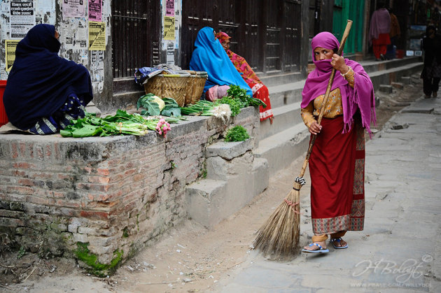 Stukje leven in Patan