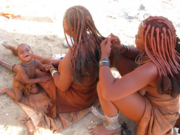 IJdelheid is heel groot bij de Himba's