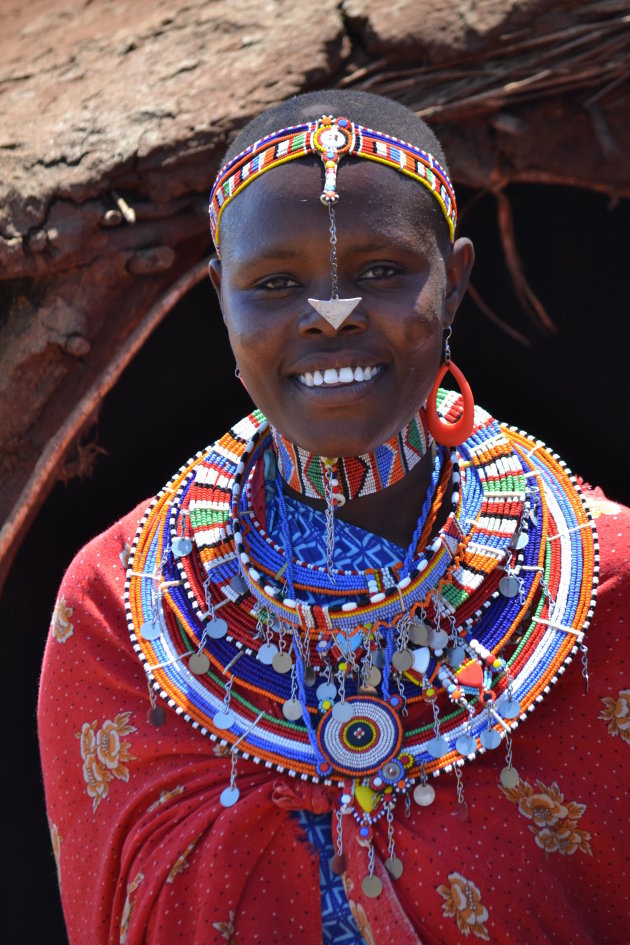 Maasai vrouw