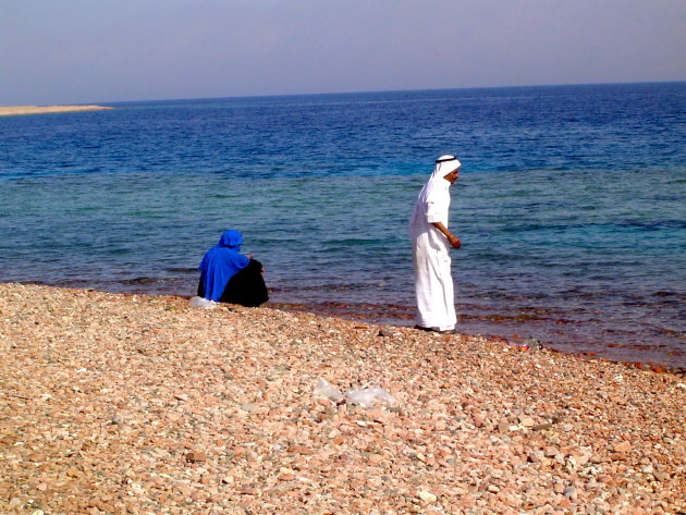 Bedoeinen in de Sinai, noordelijk van Dahab