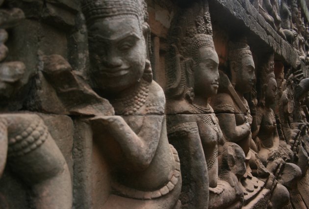 Gangenstelsel in Angkor Thom