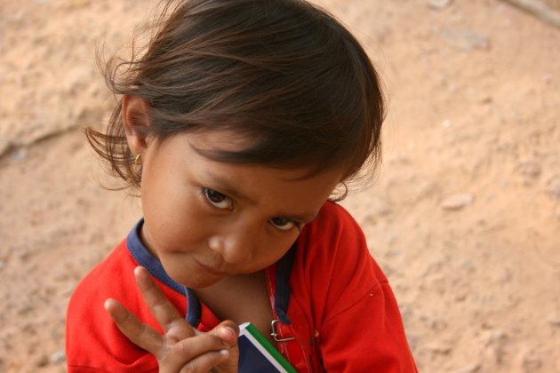 Zomaar ergens in Angkor