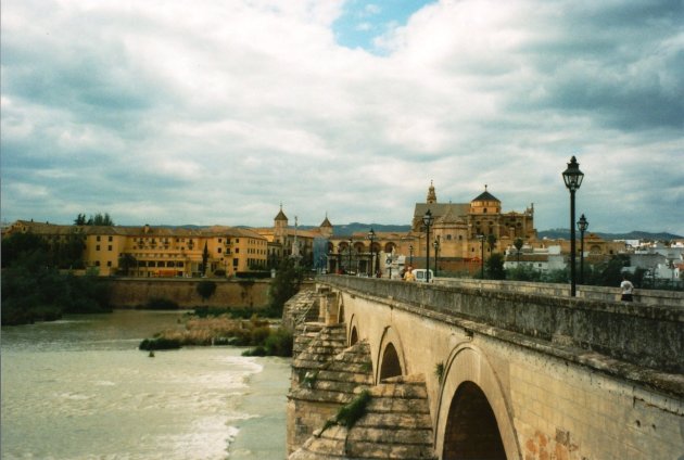 Oude Romeinse brug bij Córdoba