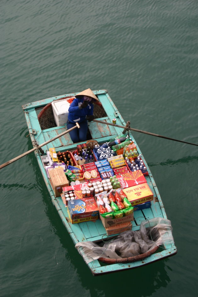 Verkoop op het water 