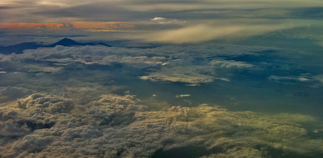 Rinjani (Lombok) vanuit lucht