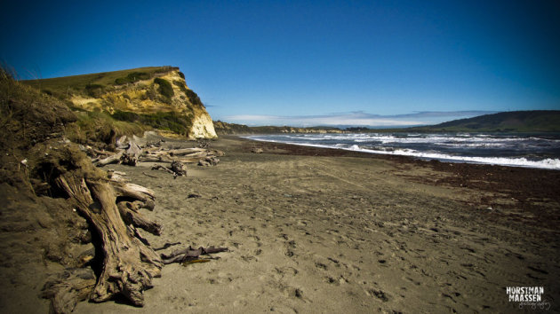 Verlaten strand