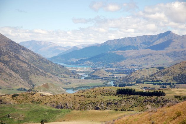 Zicht op Queenstown