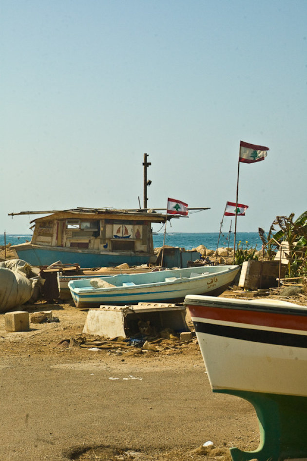 Somewhere on the Corniche of Tripoli