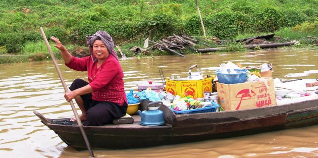 winkel op het water