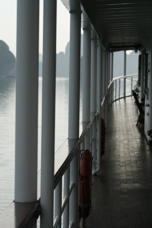 Het schip de Emeraude in Halong Bay