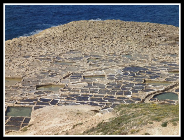 Zoutwinning op Gozo