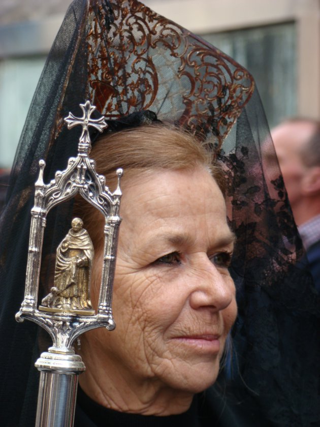 processie in Madrid