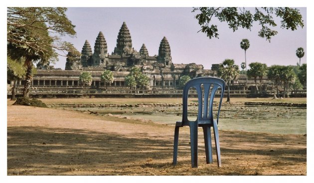 Blue Plastic Chair