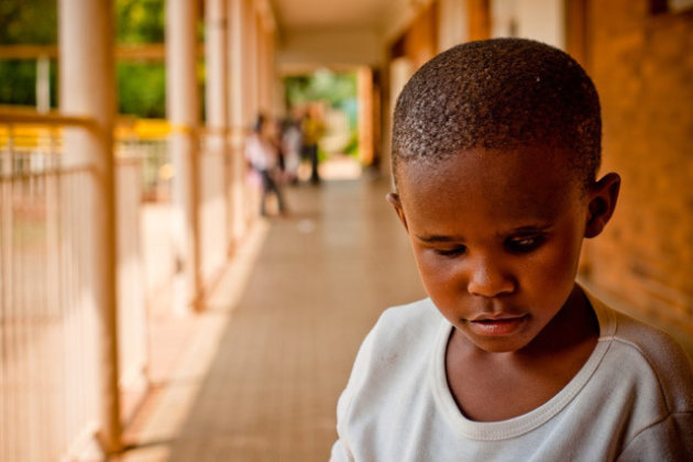 Sibonile, school voor blinden en dove kinderen.