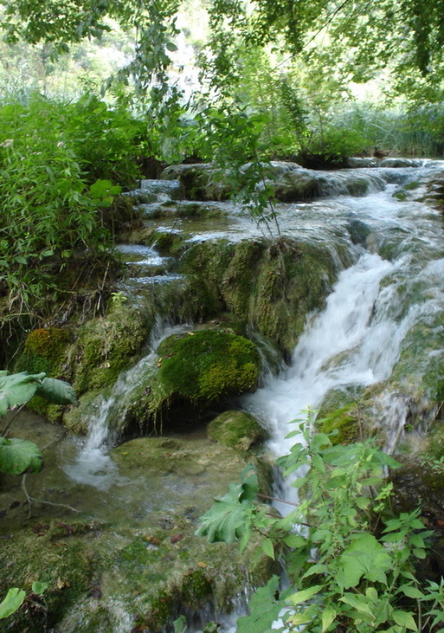 Waterweggetjes Plitvice meren