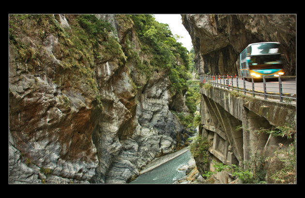 weg door de taroko kloof