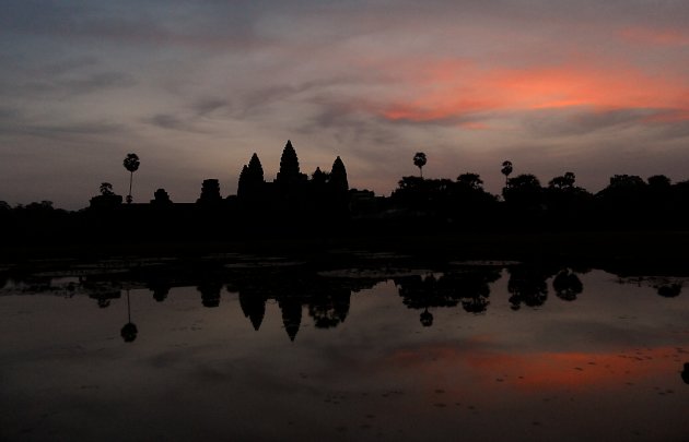 Angkor Wat bij zonsopkomst